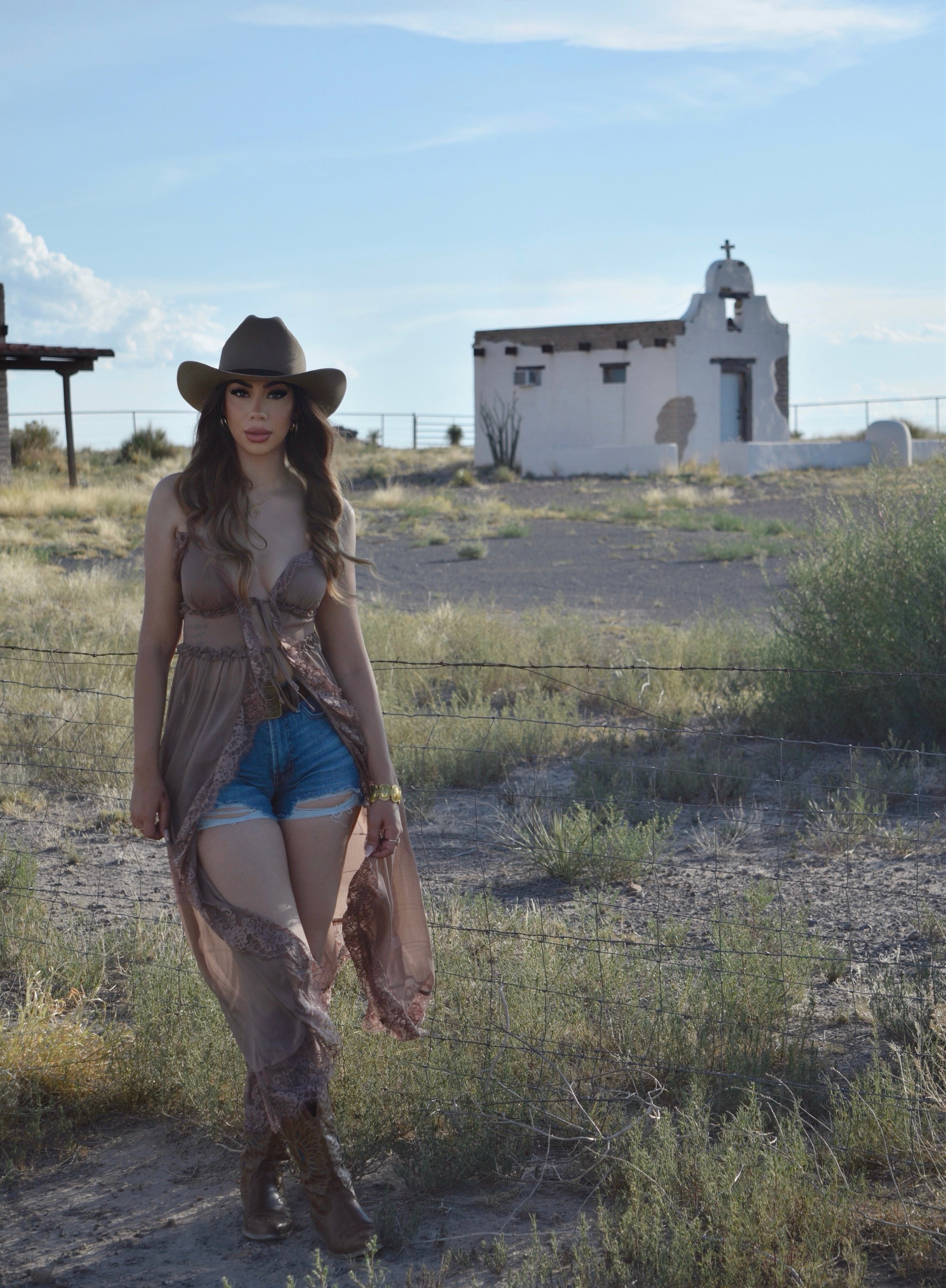 Marfa Lace Duster