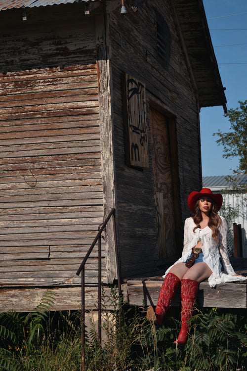Odessa Lace Duster